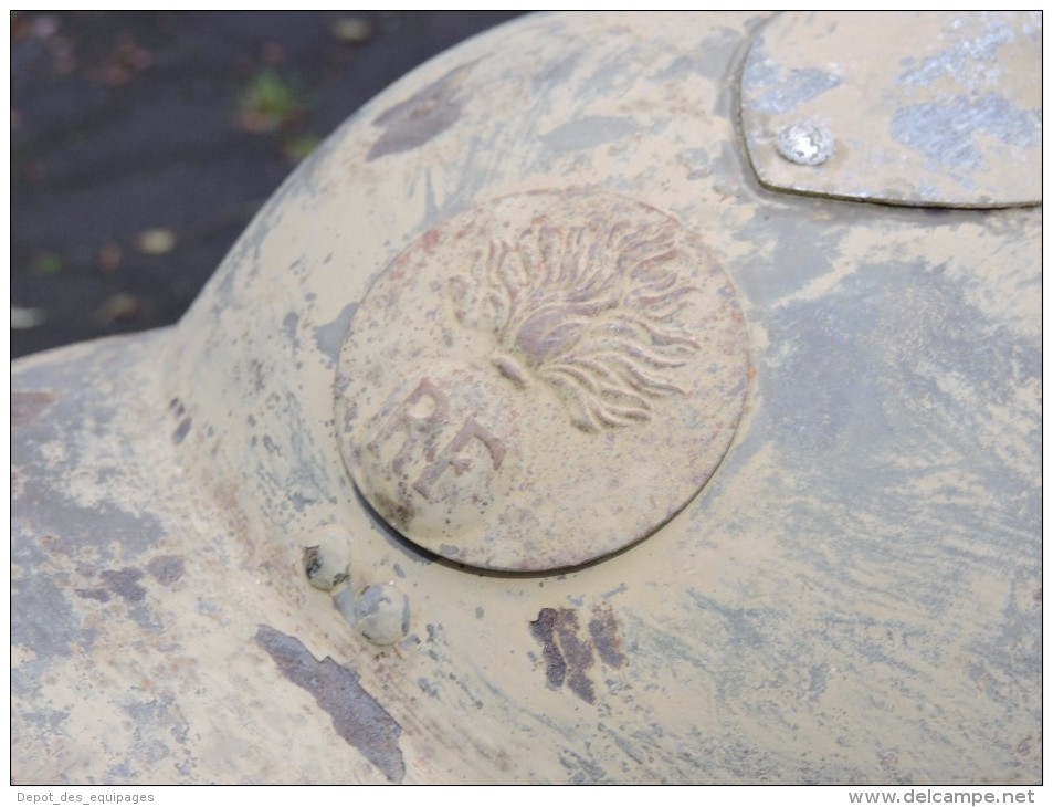 CASQUE  ADRIAN 1926 INFANTERIE -  ARMEE LIBERATION 1944