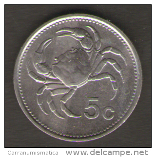 MALTA 5 CENTS 1986 - Malta