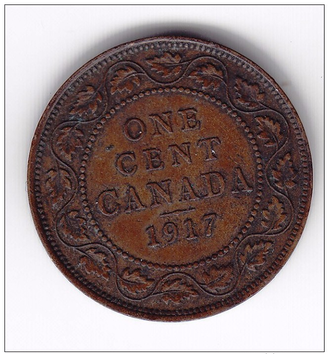 1917 Canada One Cent Coin - Canada