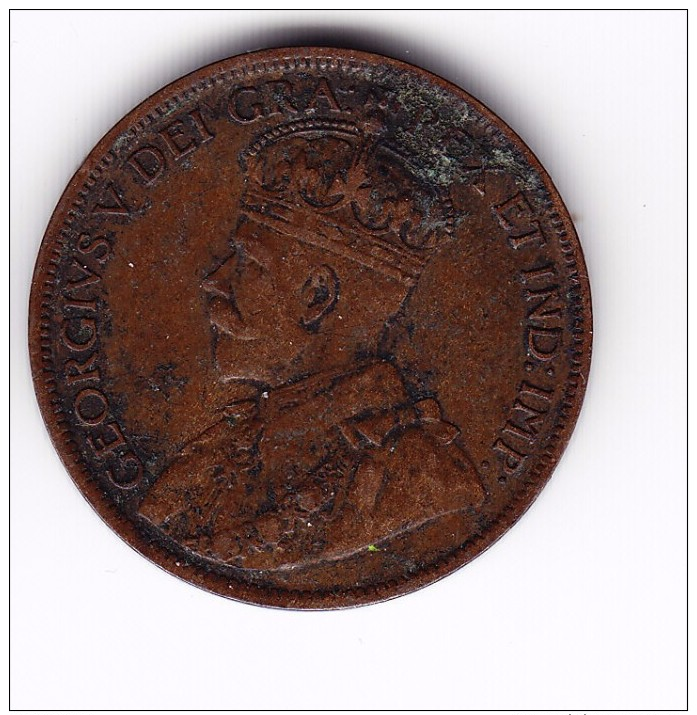 1917 Canada One Cent Coin - Canada