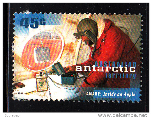 Australian Antarctic Territory Used Scott #L103 45c Inside An Apple Hut - 50th Anniv Nat´l Expedition - Oblitérés