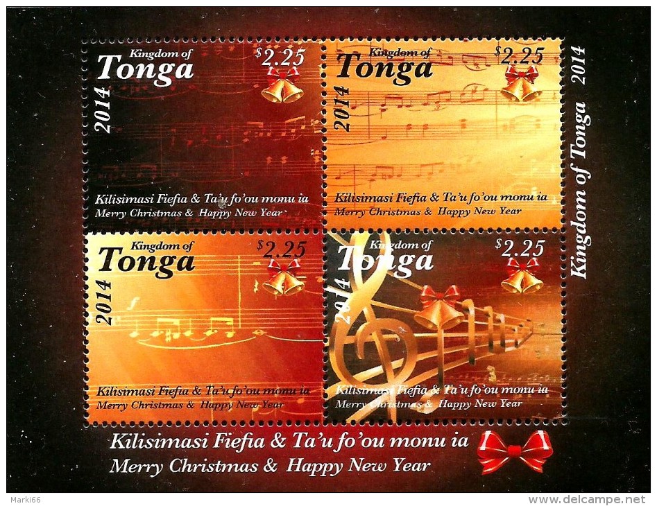 Tonga - 2014 - Christmas - Mint Souvenir Sheet - Tonga (1970-...)