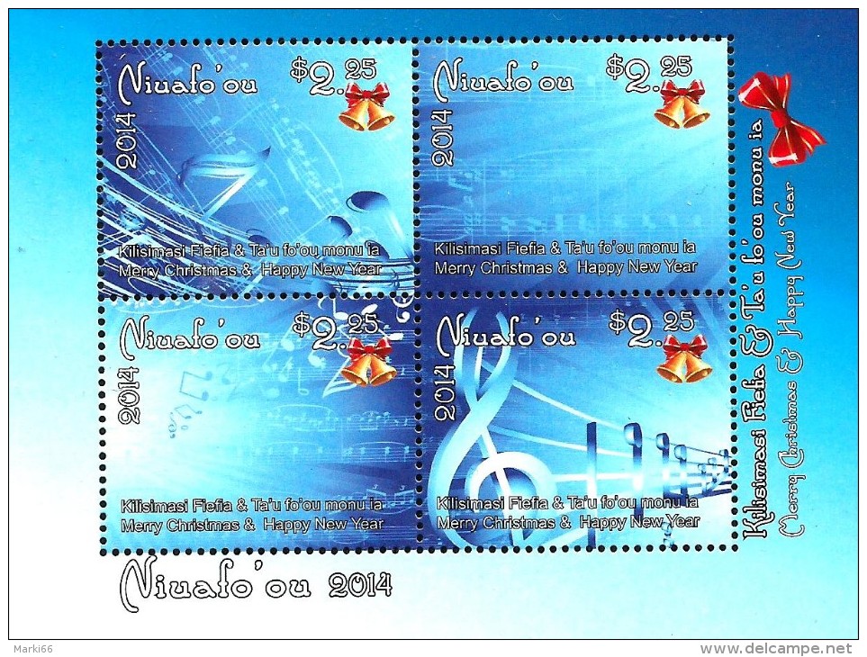 Tonga - Niuafo'ou - 2014 - Christmas - Mint Souvenir Sheet - Tonga (1970-...)