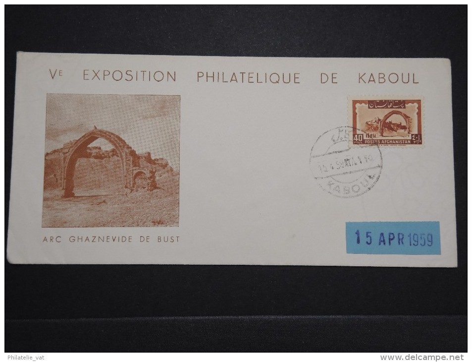 AFGHANISTAN - Enveloppe 1er Jour De 1959 Expo Philatélique De Kaboul - Pas Courant - A Voir - Lot P14358 - Afghanistan