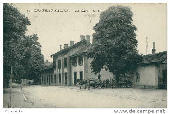 57 CHATEAU SALINS / La Gare / - Chateau Salins