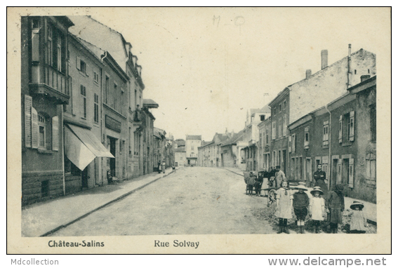 57 CHATEAU SALINS / Rue Solvay / - Chateau Salins