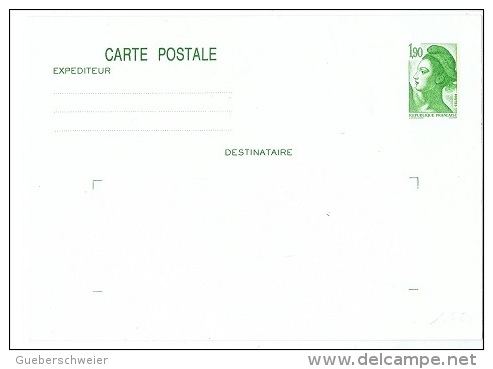 FR-ENT7 - FRANCE Lot De 10 Entiers Postaux - Collections & Lots: Stationery & PAP
