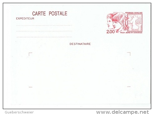 FR-ENT8 - FRANCE Lot De 10 Entiers Postaux - Lots Et Collections : Entiers Et PAP