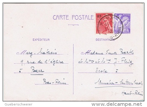 FR-ENT9 - FRANCE lot de 10 entiers postaux