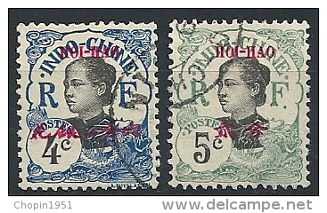 HOÏ-HAO  -  N° 51 + 52 - COTE : 4,80 E. - Used Stamps