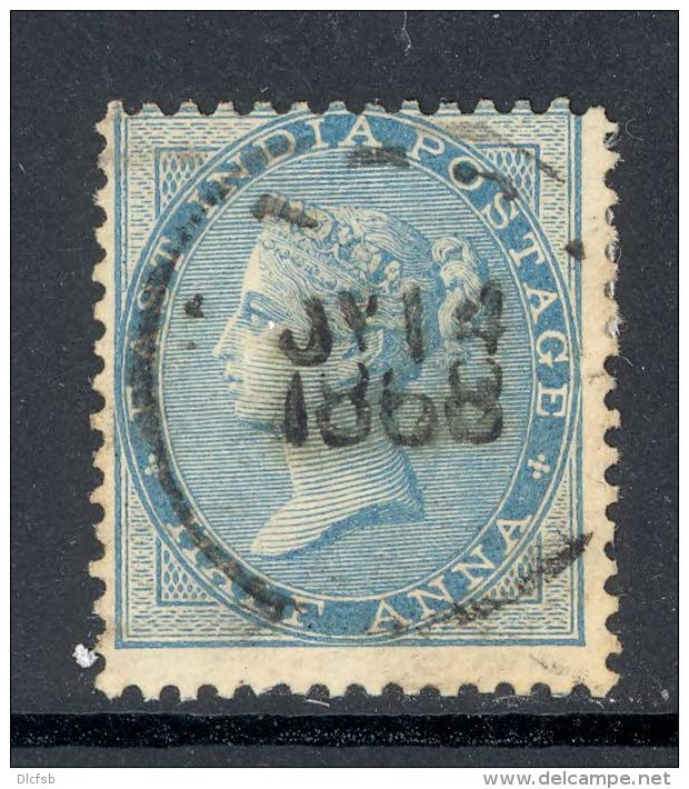 INDIA, 1865 &frac12; Anna (Die I) Very Fine Used, SG54 - 1882-1901 Imperio
