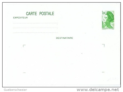 FR-ENT10 - FRANCE Lot De 10 Entiers Postaux - Lots Et Collections : Entiers Et PAP