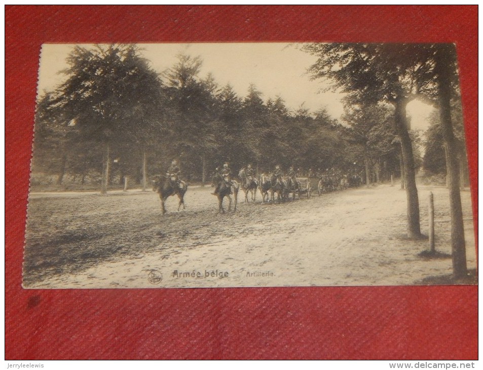 MILITARIA - ARMEE BELGE -   Artillerie - Autres & Non Classés