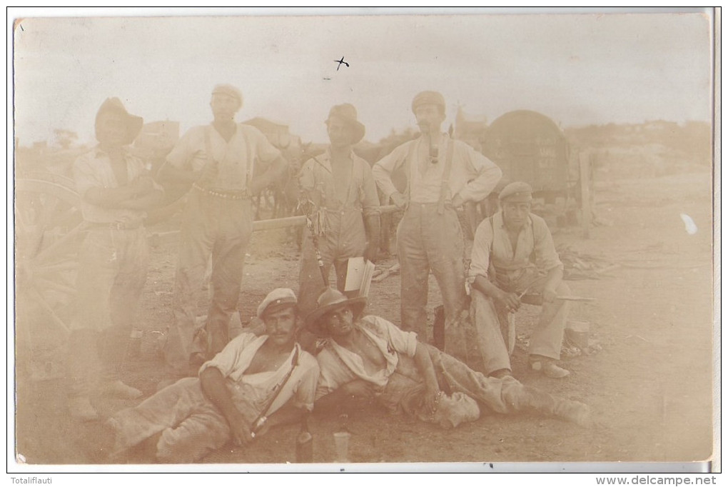 WINDHUK Feldpost Reiter Joh Schiefer 6.3.1906 Schutztruppe DSW Formation III. Kompagnie Nach SALZUNGEN 04.1906 - Ehemalige Dt. Kolonien