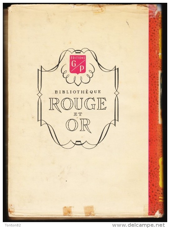 J.H. Rosny Ainé - La Guerre Du Feu - Bibliothèque Rouge Et Or  - ( 1953 ) . - Bibliothèque Rouge Et Or