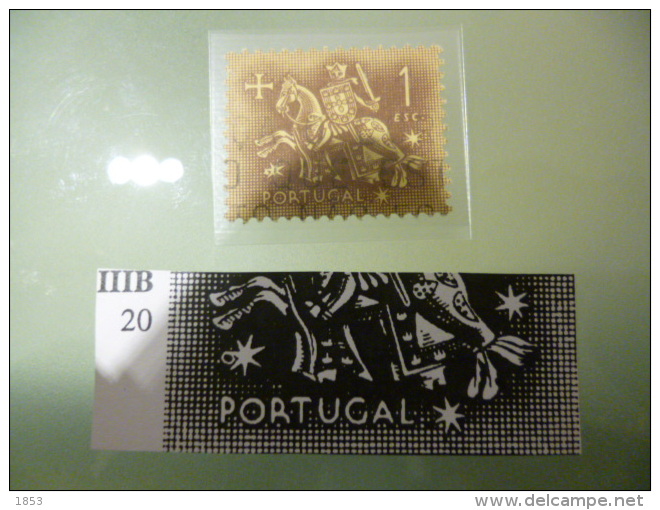 O CAVALEIRO MEDIAVAL  (ANOMALIAS DA EMISSAO) - Used Stamps