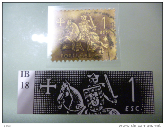 O CAVALEIRO MEDIAVAL  (ANOMALIAS DA EMISSAO) - Used Stamps