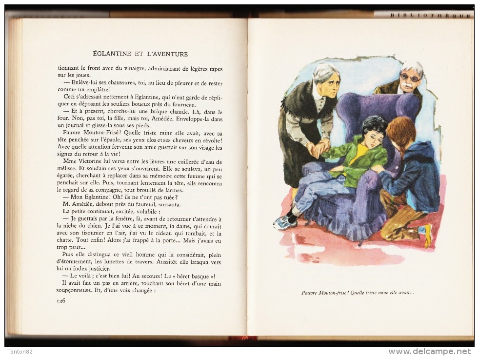 Renée Aurembou - Églantine Et L'aventure - Bibliothèque Rouge Et Or  - (1960) . - Bibliotheque Rouge Et Or