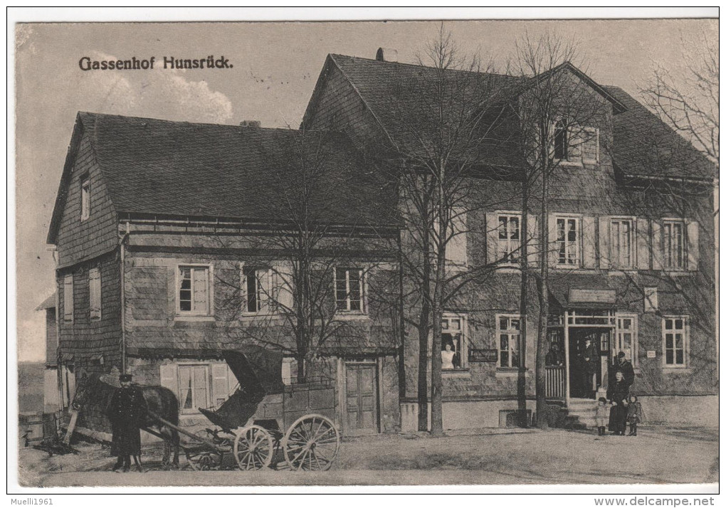 Nr.  6198,  Gassenhof Hunsrück  Bei Blankenrath - Rhein-Hunsrück-Kreis