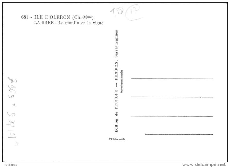 17 - ILE D'OLERON : Petit lot de 6  CPSM dentelée noir blanc grand format ( Toutes scannées ) Charente Maritime