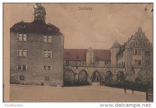 ALTE POSTKARTE ESCHWEGE A. WERRA SCHLOSS POSTAMT Post Castle Chateau Ansichtskarte AK Cpa Postcard - Eschwege