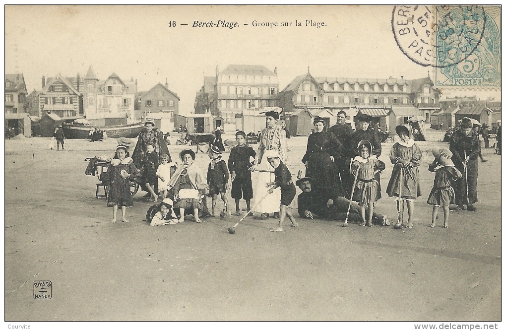 Berck Plage - Groupe Sur La Plage - Berck