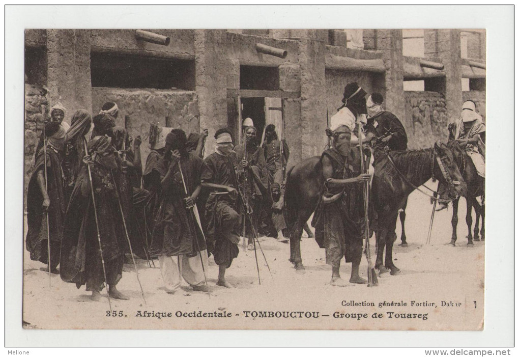 Militaire - Afrique Occidentale - TOMBOUCTOU - Groupe De Touareg - Guerre 14-18 - 1914-18