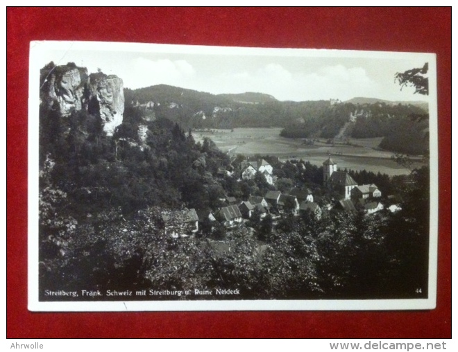 AK Streitberg Fränkische Schweiz Mit Streitburg Und Ruine Neideck 1937 - Forchheim