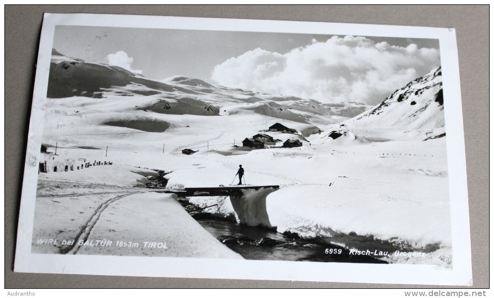 CPA Qualité Photo Autriche Tyrol Wirl Bei GALTUR Belle Carte 1935 - Galtür