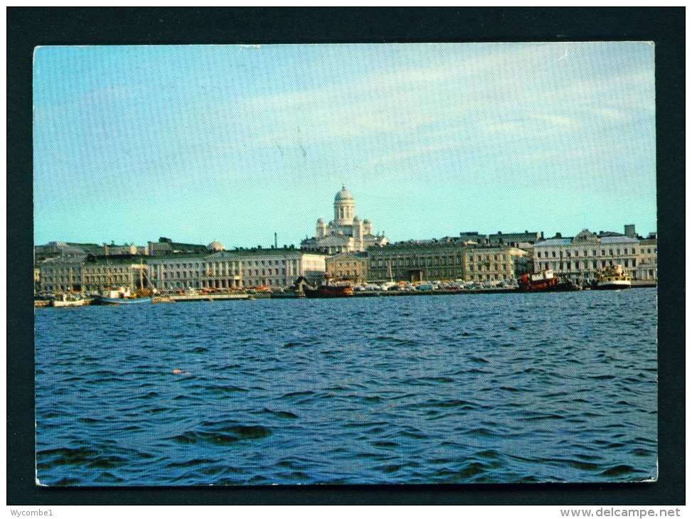 FINLAND  -  Helsinki And The White Cathedral  Used Postcard As Scans - Finland