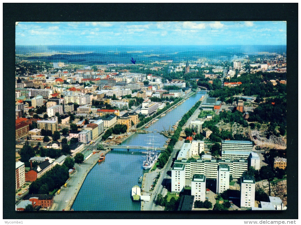 FINLAND  -  Turku  Used Postcard As Scans - Finland