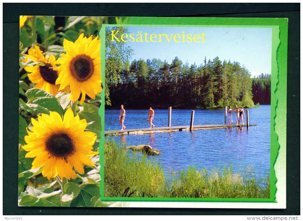 FINLAND  -  Kesaterveiset  Used Postcard As Scans - Finland