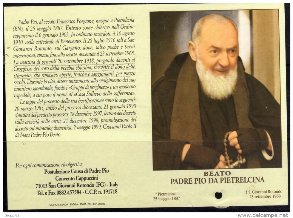 S. Padre Pio - Santini