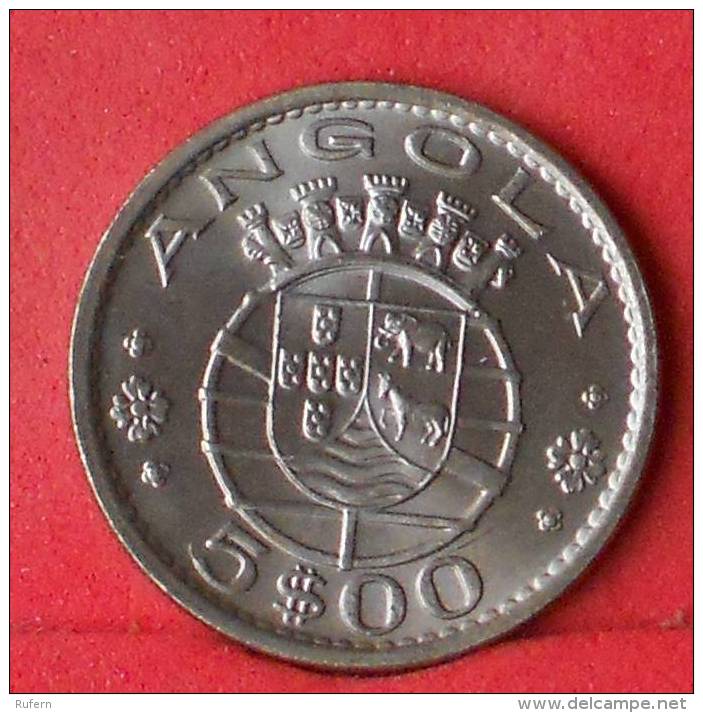 ANGOLA  5  ESCUDOS  1972   KM# 81  -    (Nº13245) - Angola