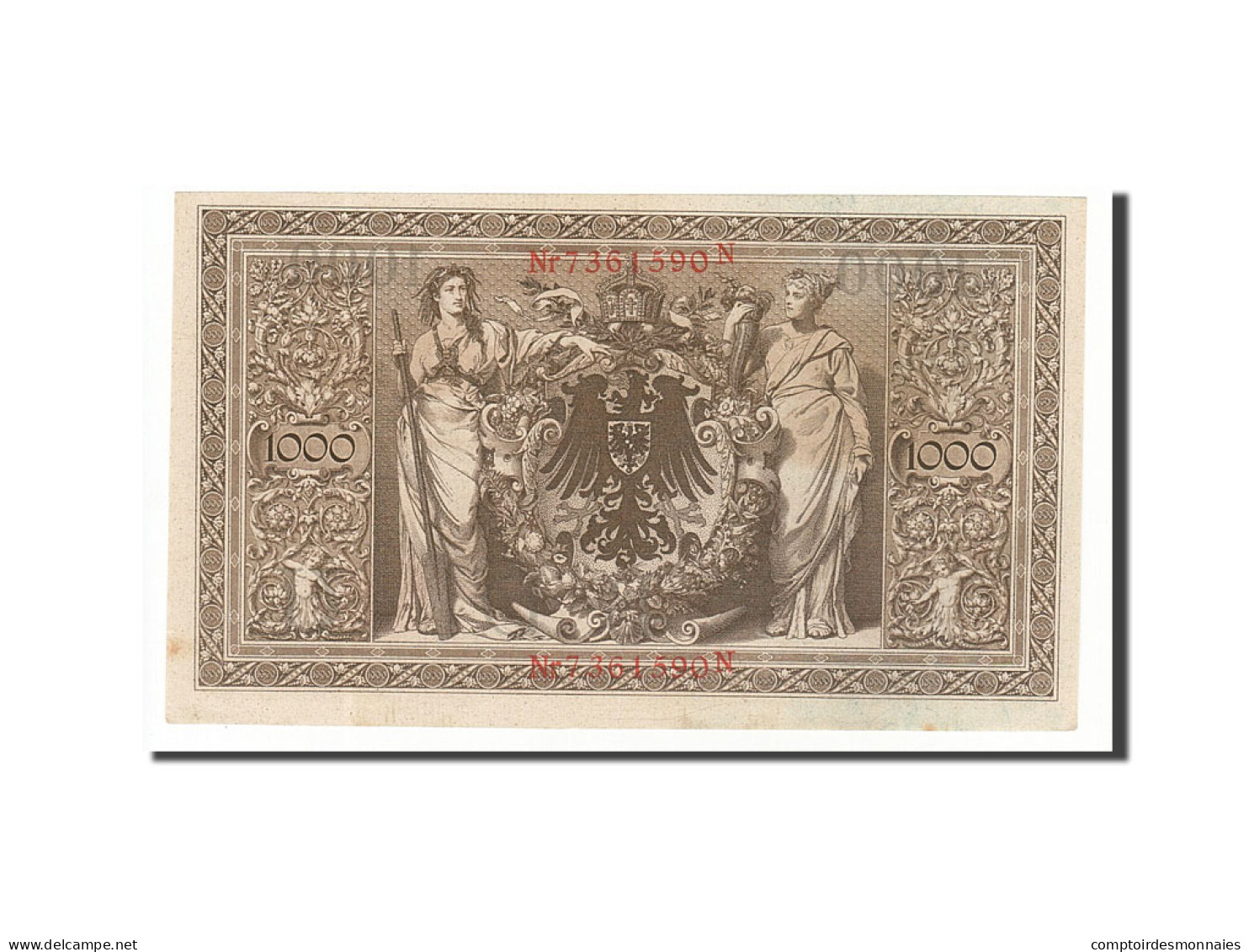 Billet, Allemagne, 1000 Mark, 1910, 1910-04-21, KM:44b, SPL - 1000 Mark