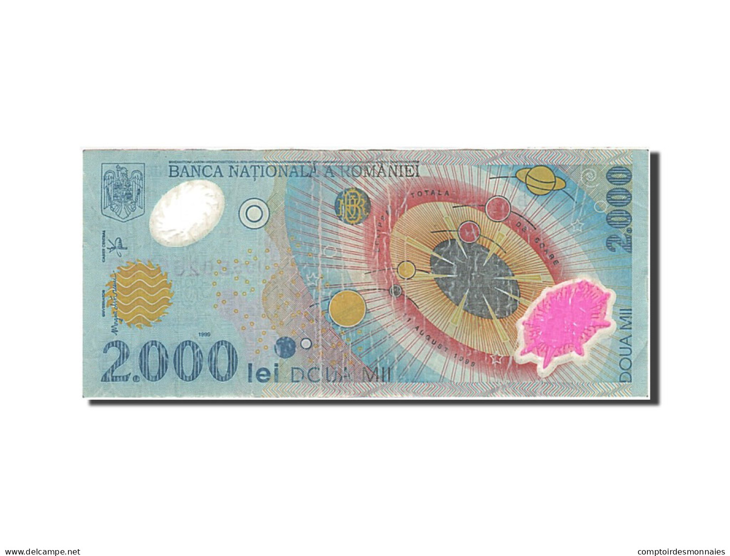 Billet, Roumanie, 2000 Lei, 1999, 1999, KM:111a, TTB - Roemenië