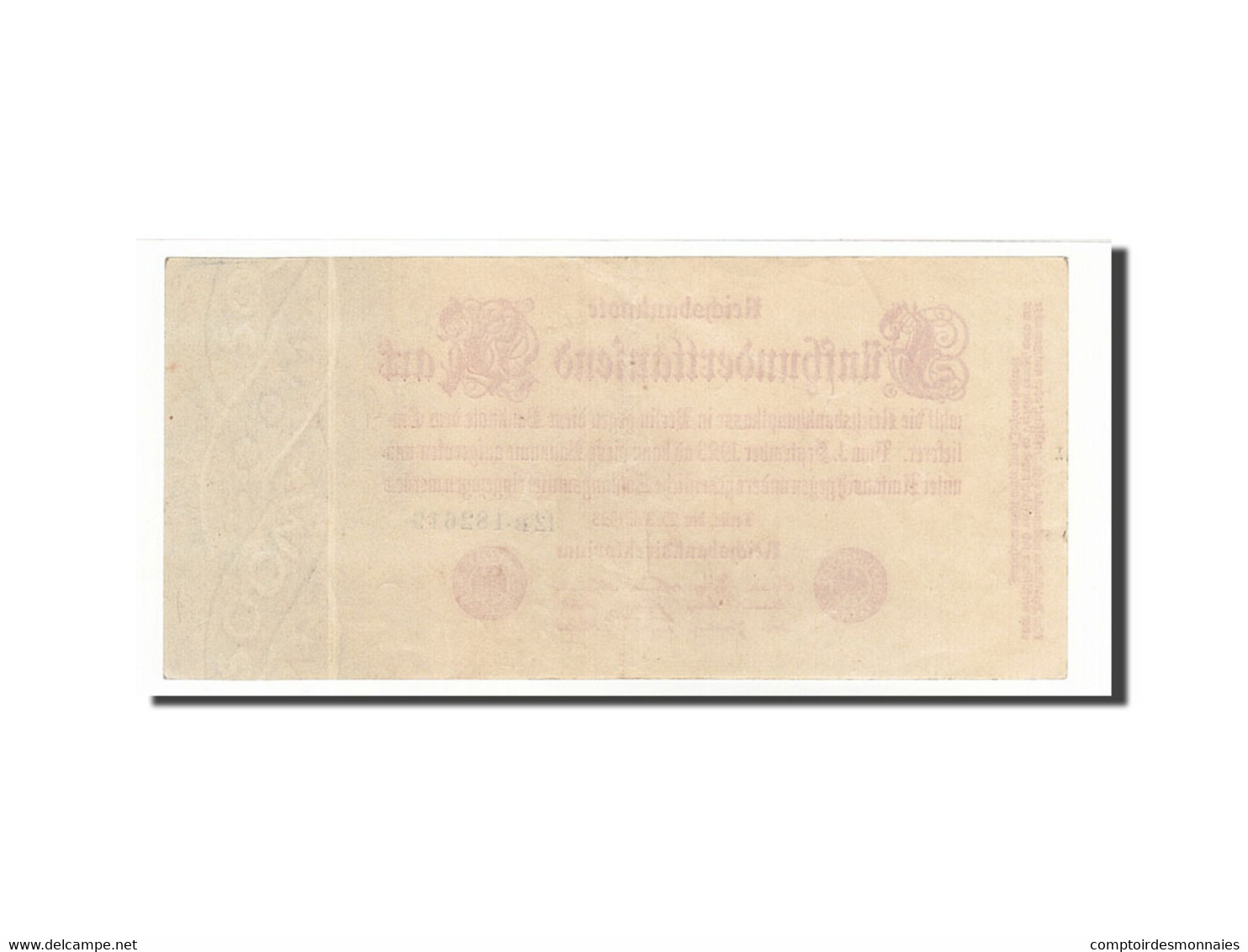 Billet, Allemagne, 500,000 Mark, 1923, 1923-07-25, KM:92, TTB+ - 500000 Mark