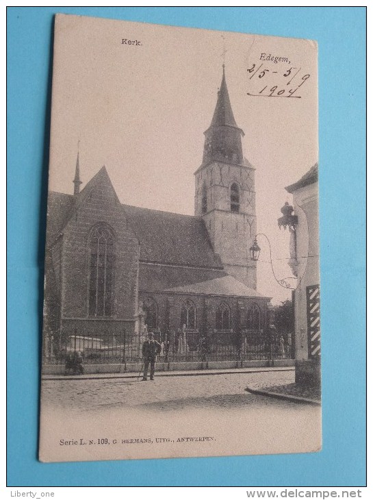 KERK ( Serie L N. 109 Hermans ) Anno 1904 ( Zie Foto Voor Details ) !! - Edegem