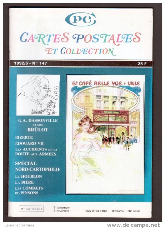 REVUE: CARTES POSTALES ET COLLECTION, N°147, 1992/5 - Français