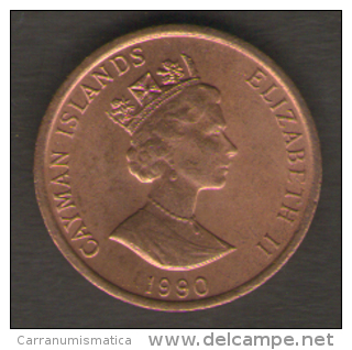 CAYMAN ISLANDS 1 CENT 1990 - Cayman (Isole)