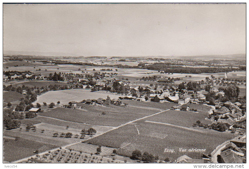 1950  Etoy   Vue Aérienne  ( Morges ) - Étoy