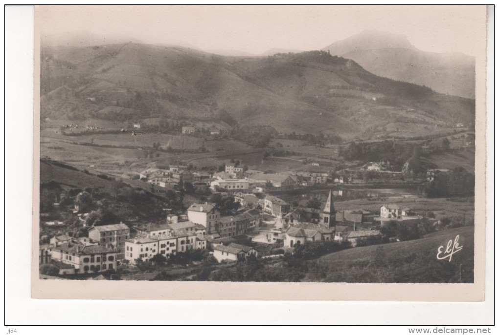 64 Behobie Vue Génerale Et Les 3 Couronnes - Béhobie