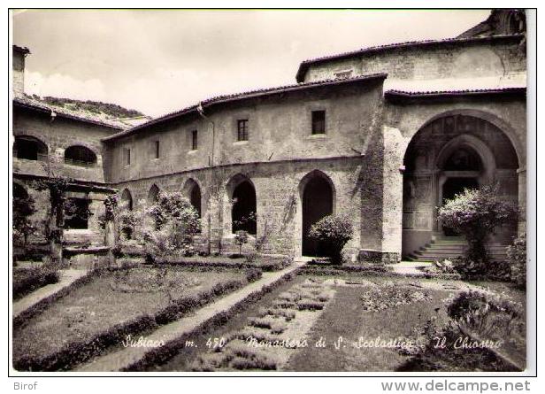 SUBIACO - MONASTERO DI S. SCOLASTICA  - IL CHIOSTRO - (ROMA) - Sammlungen & Lose