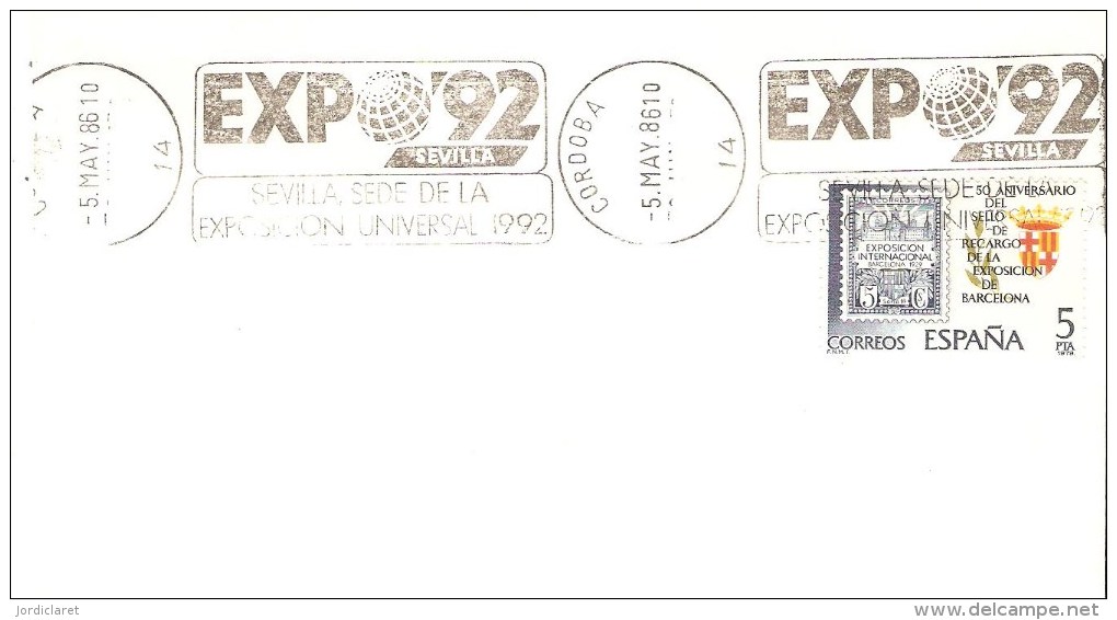 MAT.ESPAÑA CORDOBA - 1992 – Séville (Espagne)