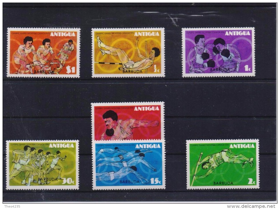 ANTIGUA STAMPS MONTREAL OLYMPIC GAMES-MNH-COMPLETE SET - Sommer 1976: Montreal