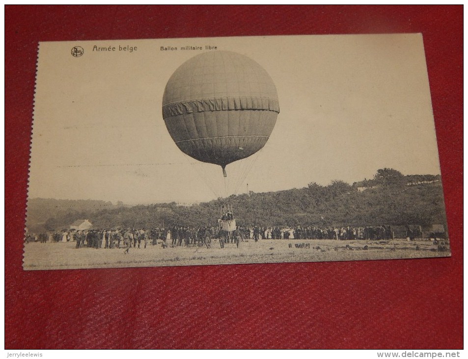 MILITARIA - ARMEE  BELGE  -  Ballon Militaire  Libre - Materiaal