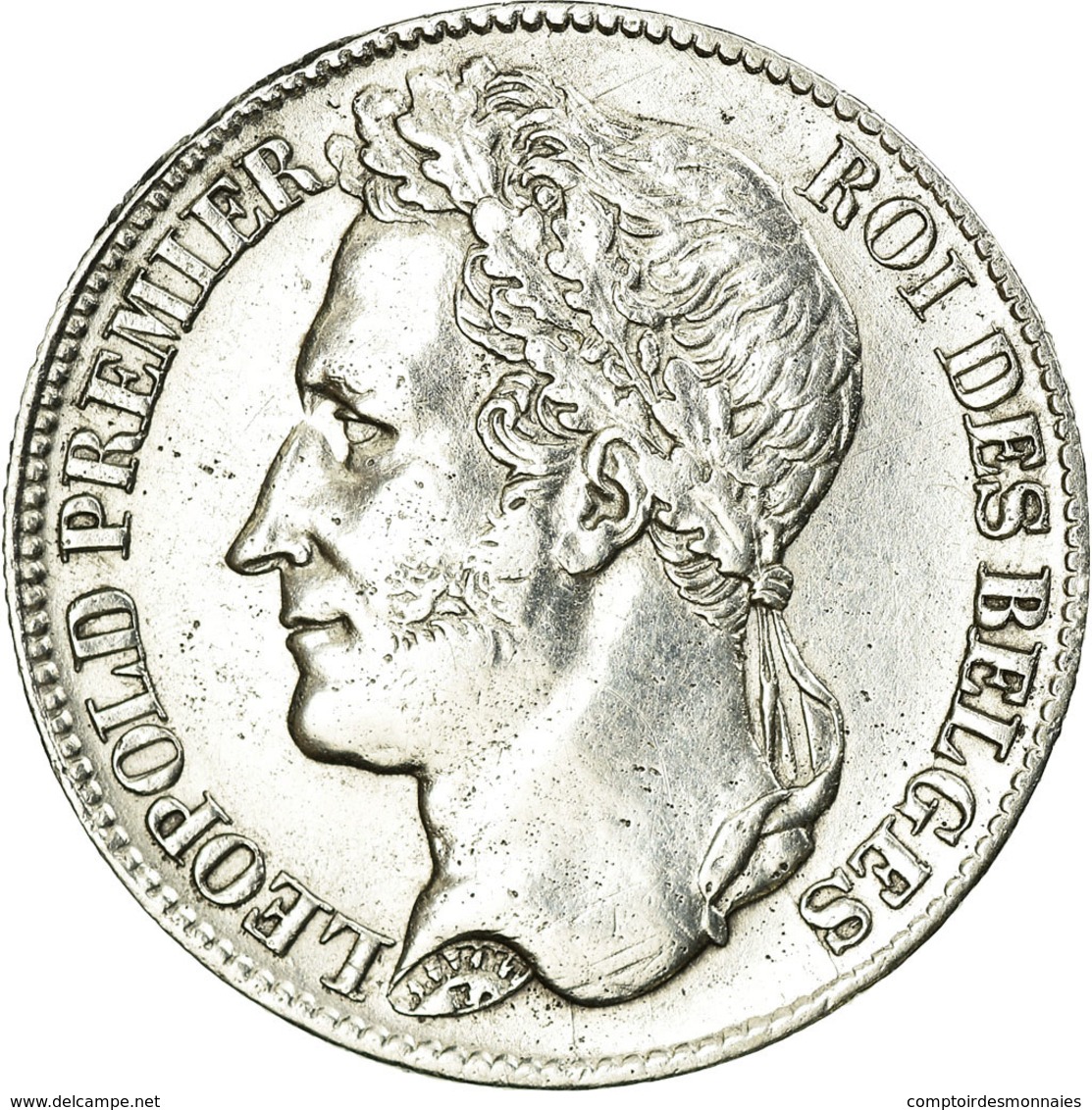 Monnaie, Belgique, Leopold I, Franc, 1834, TTB, Argent, KM:7.1 - 1 Franc