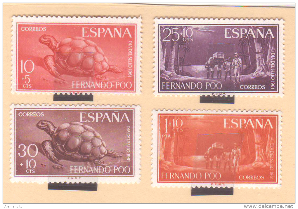 SERIE COMPLETA AÑO 1960 PROVINCIA ESPAÑOLA EN AFRICA  (1959-1968), REGION ECUATORIAL ESPAÑOLA  FERNANDO POO. - Fernando Po