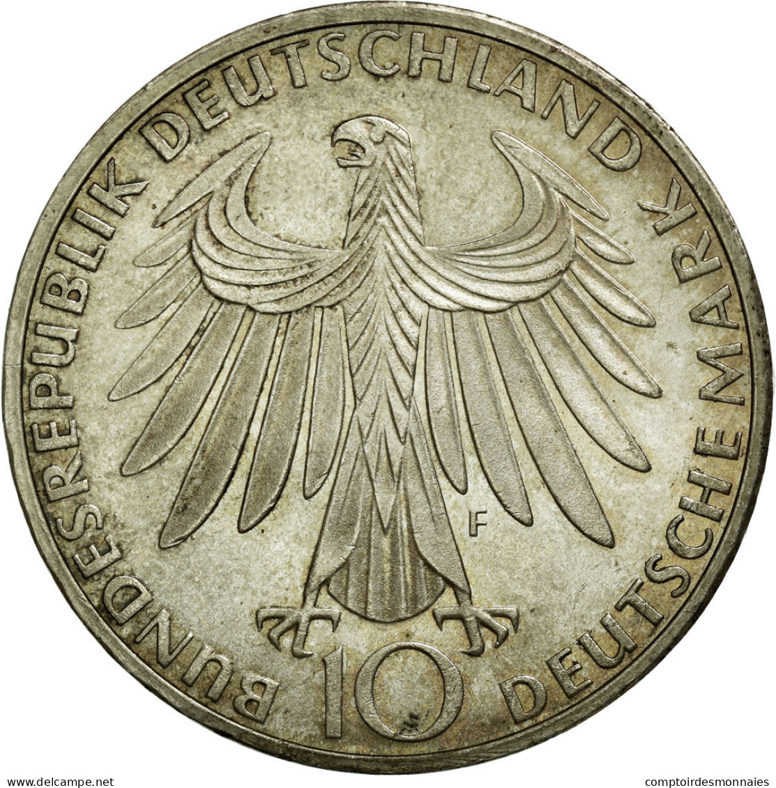 Monnaie, République Fédérale Allemande, 10 Mark, 1972, Stuttgart, SUP+ - Commémoratives