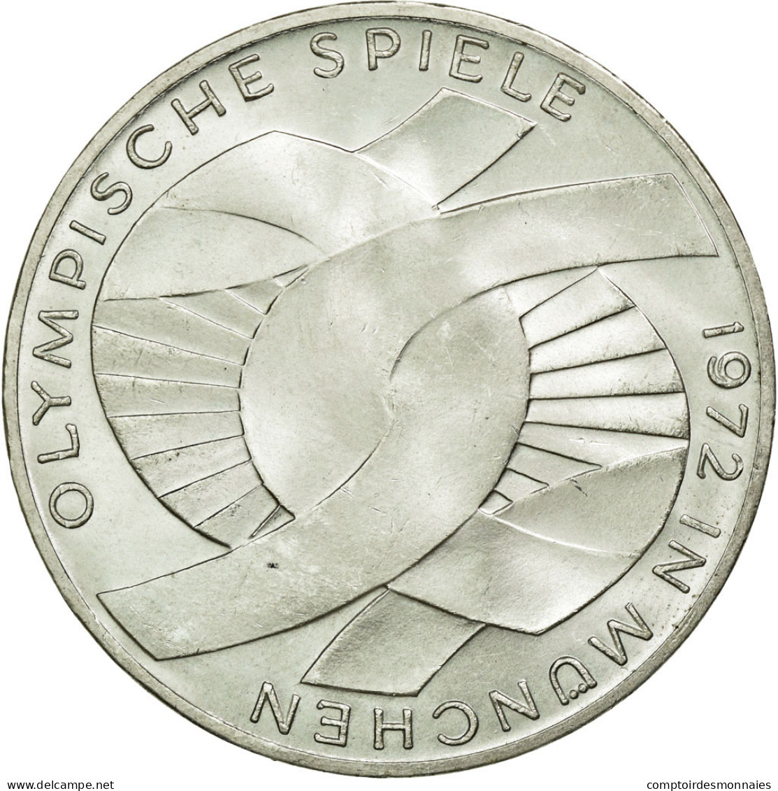 Monnaie, République Fédérale Allemande, 10 Mark, 1972, Munich, SUP+, Argent - Commémoratives